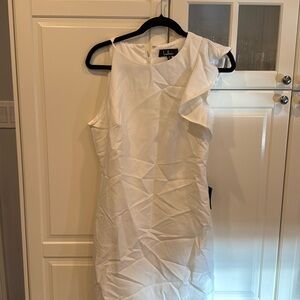 Brand new with tags. Lulus white mini dress